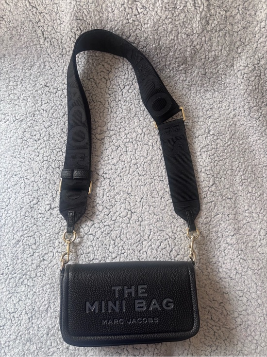 Marc Jacobs Handbags - The Mini Bag Crossbody in Black